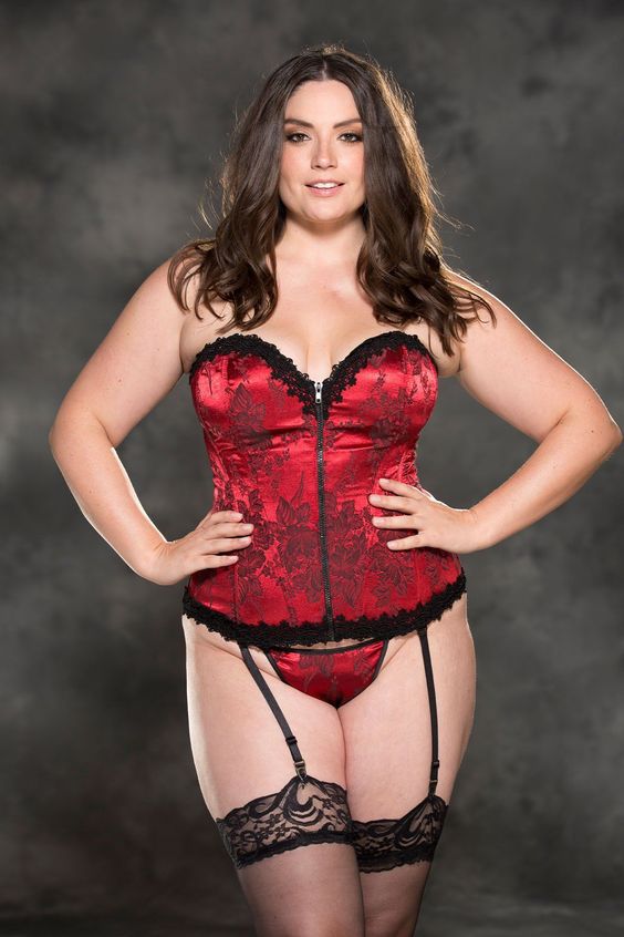 SS-Tapestry Gorgeous Corset with G-String Set